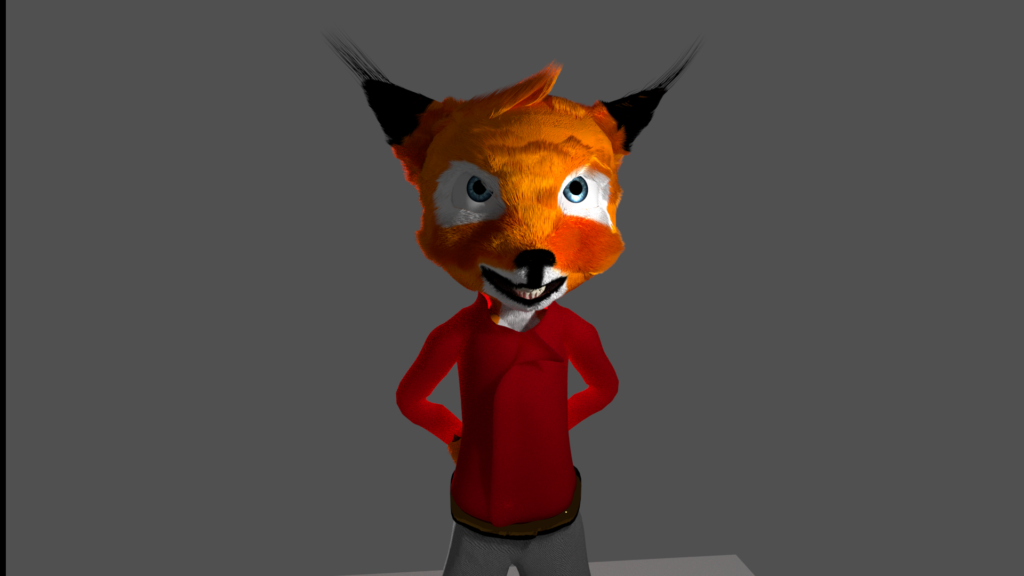 Unai version test avec rigg facial animé à la main