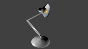 Une première ébauche de la lampe datant de mars 2016